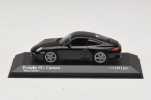 Porsche 911 997 Carrera Black Edition Minichamps 1:43 400066425 Métal