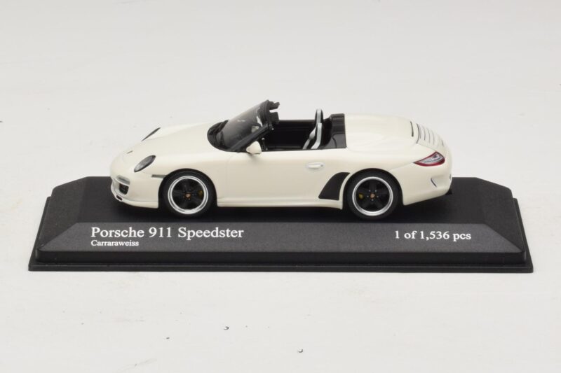 Porsche 911 997 Speedster Blanc Minichamps 1:43 400069531 Métal