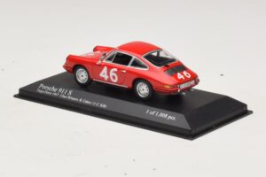 Porsche 911 S #46 Cahier / Killy Class Winners Targa Florio 1967 Minichamps 1:43 430676746 Métal — image 3 sur 4