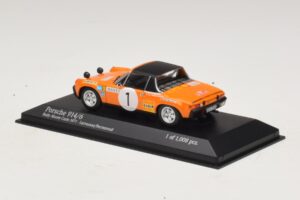 Porsche 914/6 #1 G. Larrousse / J-C. Perramond Rally Monte Carlo 1971 Minichamps 1:43 400716501 Métal — image 3 sur 4