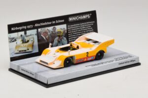 Porsche 917/10 #2 W. Kauhsen Farewell In The Snow Nurburgring 1973 Minichamps 1:43 437736592 Métal — image 2 sur 5