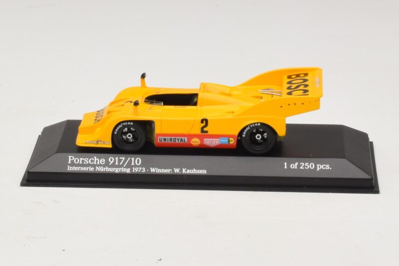Porsche 917/10 #2 W. Kauhsen Interserie 1973 Minichamps 1:43 437736502 Métal