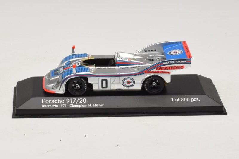 Porsche 917/20 Martini Racing #0 Interserie Champion 1974 Minichamps 1:43 437746100 Métal
