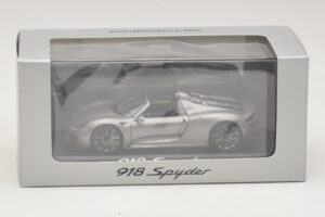 Porsche 918 Spyder Gris Métallisé Minichamps 1:43 WAP0201000E Métal — image 4 sur 4