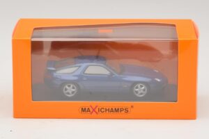 Porsche 928 Bleu Métallisé Maxichamps 1:43 940068101 Métal — image 4 sur 4