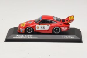 Porsche 935/77 #66 R. Stommelen DRM Nurburgring 1977 Minichamps 1:43 400776366 Métal