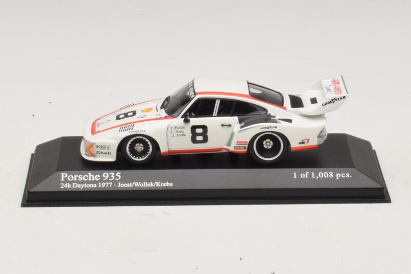 Porsche 935 Kremer Racing #8 R. Joest / B. Wollek 24 Hours of Daytona 1977 Minichamps 1:43 Porsche 935 Kremer Racing #8 R. Joest / B. Wollek 24 Hours of Daytona 1977 Minichamps 1:43 400776308 Métal