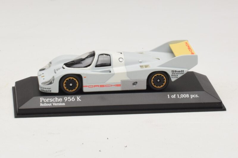 Porsche 956K Rollout Version 1982 Minichamps 1:43 Porsche 956K Rollout Version 1982 Minichamps 1:43 400826799 Métal