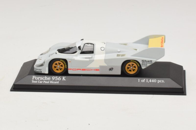 Porsche 956K Test Paul Ricard 1982 Minichamps 1:43 400826700 Métal