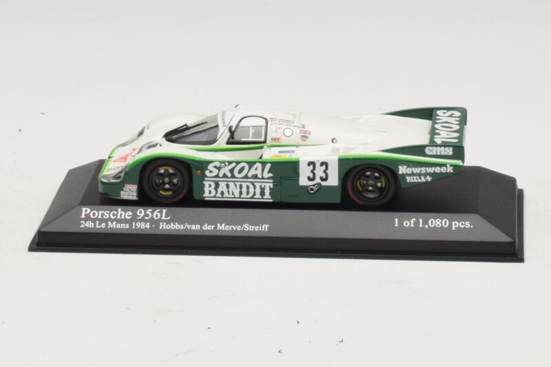Porsche 956L #33 D. Hobbs / P. Streiff 24 Hours of Le Mans 1984 Minichamps 1:43 Porsche 956L #33 D. Hobbs / P. Streiff 24 Hours of Le Mans 1984 Minichamps 1:43 430846533 Métal