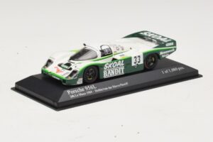 Porsche 956L #33 D. Hobbs / P. Streiff 24 Hours of Le Mans 1984 Minichamps 1:43 430846533 Métal — image 2 sur 4