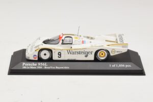 Porsche 956L Warsteiner #9 W. Brun / Bayern 24 Hours of Le Mans 1984 Minichamps 1:43 430846509 Métal