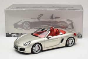 Porsche Boxster S 987 Gris Métallisé Minichamps 1:18 110062030 Métal — image 8 sur 8