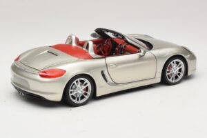 Porsche Boxster S 987 Gris Métallisé Minichamps 1:18 110062030 Métal — image 3 sur 8