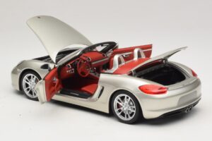 Porsche Boxster S 987 Gris Métallisé Minichamps 1:18 110062030 Métal — image 5 sur 8