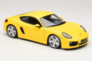 Porsche Cayman 981 Jaune Minichamps 1:18 110062220 Métal — image 6 sur 8
