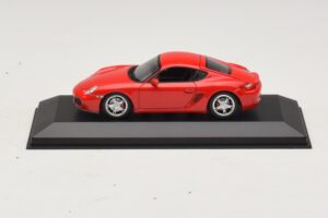 Porsche Cayman 987 S Rouge Minichamps 1:43 400065620 Métal