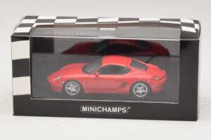 Porsche Cayman 987 S Rouge Minichamps 1:43 400065620 Métal — image 4 sur 4