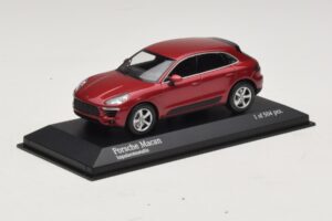 Porsche Macan 95B Rouge Métallisé Minichamps 1:43 410062600 Métal — image 2 sur 4