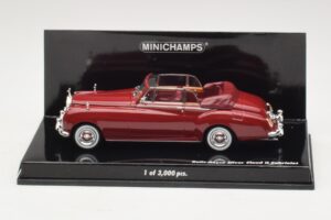 Rolls-Royce Silver Cloud II Cabriolet Rouge Minichamps 1:43 436134930 Métal
