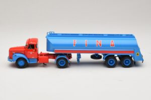Scania L110S Tanksattelzug FINA Minichamps 1:43 499126970 Métal — image 3 sur 6