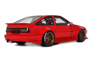 Toyota Sprinter Trueno AE86 Widebody Rosso Corsa Otto 1:18 OT1278 Résine — image 2 sur 5