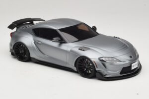 Toyota Supra A90 Prior Design Matt Silver GT Spirit 1:18 GT343 Résine