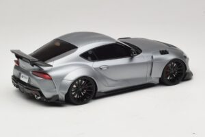 Toyota Supra A90 Prior Design Matt Silver GT Spirit 1:18 GT343 Résine — image 2 sur 5