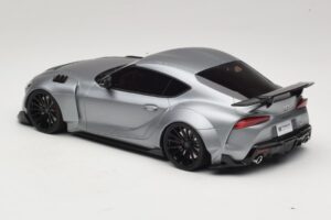 Toyota Supra A90 Prior Design Matt Silver GT Spirit 1:18 GT343 Résine — image 4 sur 5