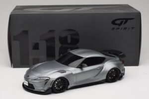 Toyota Supra A90 Prior Design Matt Silver GT Spirit 1:18 GT343 Résine — image 5 sur 5