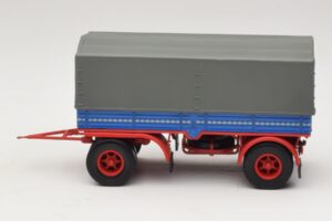 Remorque de Camion Bleu Rouge Minichamps 1:43 439159092 Métal — image 3 sur 6