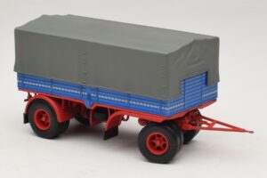Remorque de Camion Bleu Rouge Minichamps 1:43 439159092 Métal — image 4 sur 6