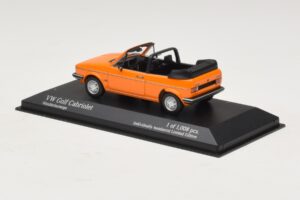 Volkswagen Golf Mk1 Cabriolet Orange Minichamps 1:43 400055131 Métal — image 3 sur 4
