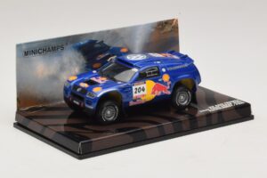 Volkswagen Race Touareg Red Bull #204 J. Kleinschmidt / F. Pons Dakar Rally 2005 Minichamps 1:43 436045304 Métal — image 2 sur 5