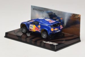 Volkswagen Race Touareg Red Bull #204 J. Kleinschmidt / F. Pons Dakar Rally 2005 Minichamps 1:43 436045304 Métal — image 3 sur 5