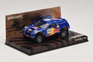 Volkswagen Race Touareg Red Bull #224 B. Saby / Stevenson Dakar Rally 2005 Minichamps 1:43 436045324 Métal — image 2 sur 5