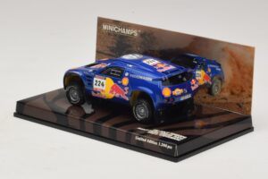 Volkswagen Race Touareg Red Bull #224 B. Saby / Stevenson Dakar Rally 2005 Minichamps 1:43 436045324 Métal — image 3 sur 5