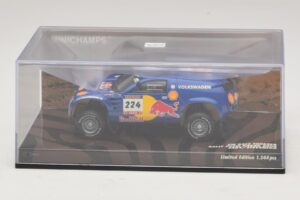 Volkswagen Race Touareg Red Bull #224 B. Saby / Stevenson Dakar Rally 2005 Minichamps 1:43 436045324 Métal — image 4 sur 5
