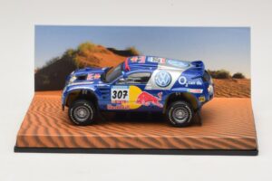 Volkswagen Race Touareg Red Bull #307 Édition Concessionnaire 2005 Minichamps 1:43 7LO099400PD307 Métal