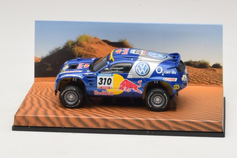 Volkswagen Race Touareg Red Bull #310 Édition Concessionnaire 2005 Minichamps 1:43 7LO099400PD310 Métal