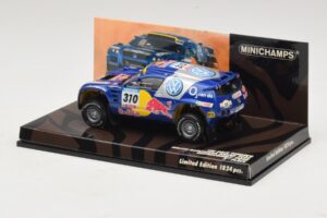 Volkswagen Race Touareg Red Bull #310 J. Kleinschmidt / F. Pons Dakar Rally 2005 Minichamps 1:43 436055310 Métal — image 3 sur 5