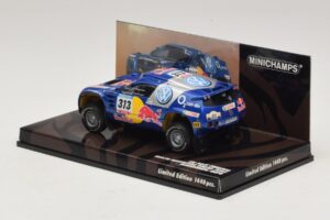 Volkswagen Race Touareg Red Bull #313 J. Kankkunen / J. Repo Dakar Rally 2005 Minichamps 1:43 436055313 Métal — image 3 sur 5