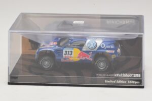 Volkswagen Race Touareg Red Bull #313 J. Kankkunen / J. Repo Dakar Rally 2005 Minichamps 1:43 436055313 Métal — image 4 sur 5