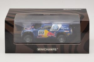 Volkswagen Race Touareg Red Bull #313 J. Kankkunen / J. Repo Dakar Rally 2005 Minichamps 1:43 436055313 Métal — image 5 sur 5