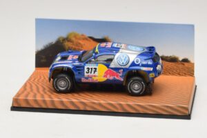 Volkswagen Race Touareg Red Bull #317 Édition Concessionnaire 2005 Minichamps 1:43 7LO099400PD317 Métal