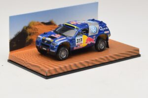 Volkswagen Race Touareg Red Bull #317 Édition Concessionnaire 2005 Minichamps 1:43 7LO099400PD317 Métal — image 2 sur 5