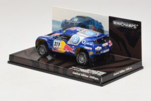 Volkswagen Race Touareg Red Bull #317 Gordon / von Zitzewitz Dakar Rally 2005 Minichamps 1:43 436055317 Métal — image 3 sur 5