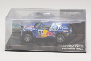 Volkswagen Race Touareg Red Bull #317 Gordon / von Zitzewitz Dakar Rally 2005 Minichamps 1:43 436055317 Métal — image 4 sur 5