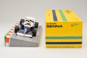 Williams FW16 Renault #2 A. Senna San Marino GP 1994 Minichamps 1:18 543941833 Métal — image 7 sur 7