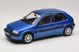 Citroën Saxo VTS bleu Grand Pavois Norev 1:18 181830 Métal